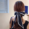 Headband, advanced scarf, ponytail to go out, hair accessory with bow, high-quality style