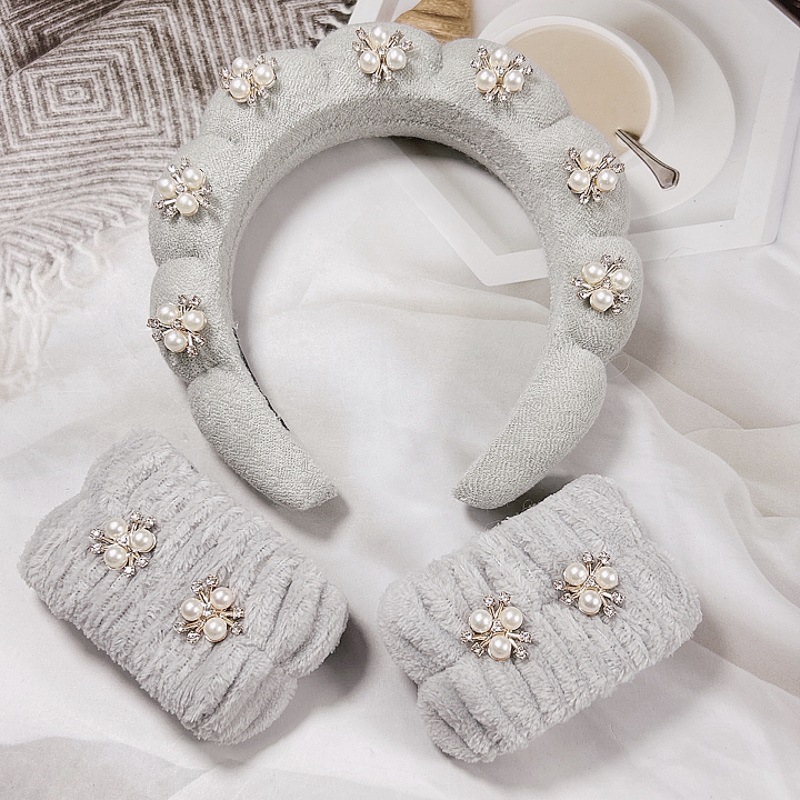 기계 재봉 합금 트위스트 헤어 밴드 애쉬 (20*17*4cm 98g)