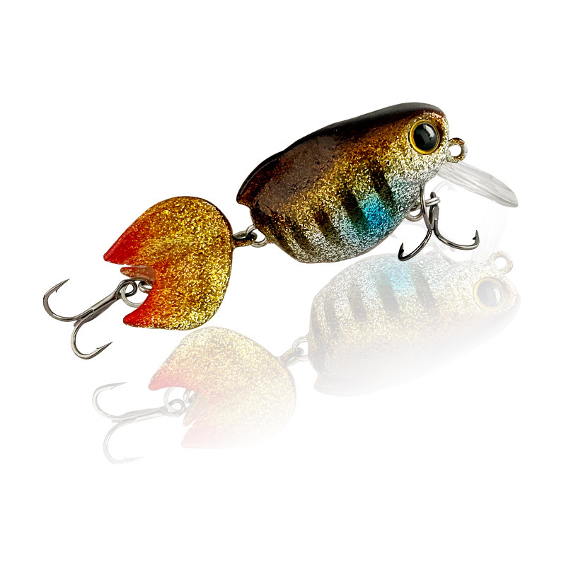 Suiquai の新しい水中金魚 Luya 偽餌釣り餌クロスボーダー爆発バイオニック餌オリジナル釣りアクセサリー|undefined