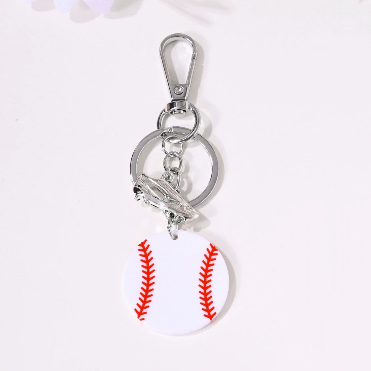 Брелок для ключей футбольного-baseball, модный аксессуар для сумки, европейский стиль, оптом