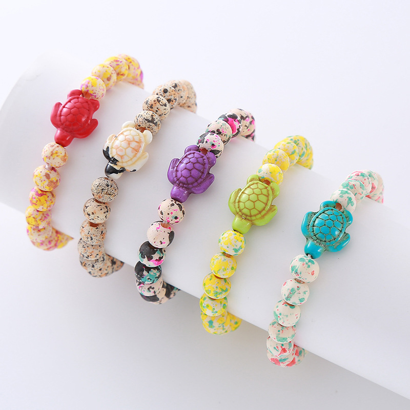 10g Weight Simple Style Classic Style Round Wood Wholesale Bracelets