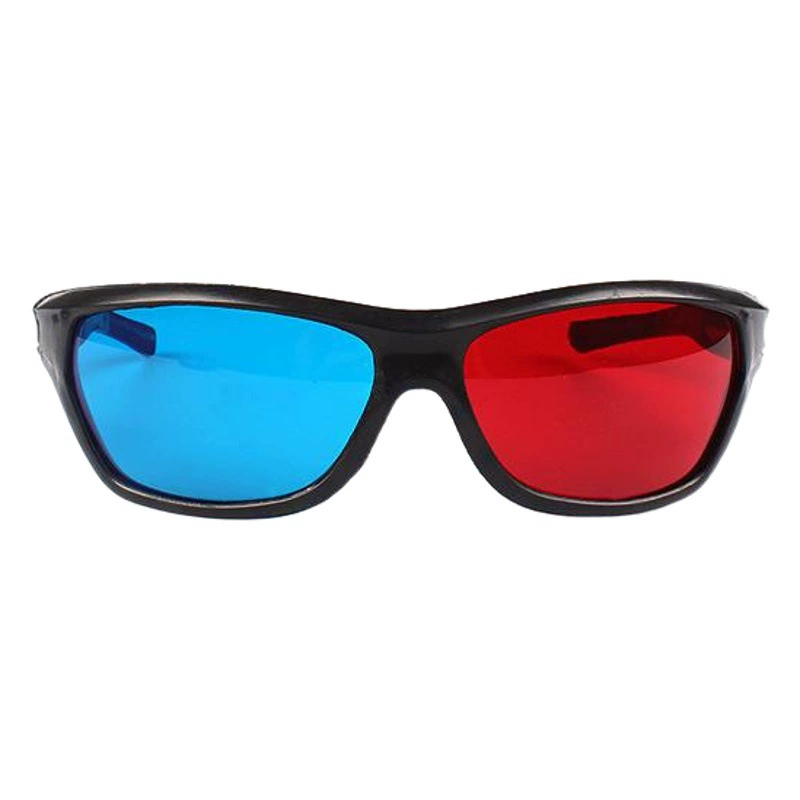 Спрей Краска высокого качества яркий черный кадр красный и синий 3D стерео очки внешней торговли бутик 3D очки в акции производителей прямых продаж