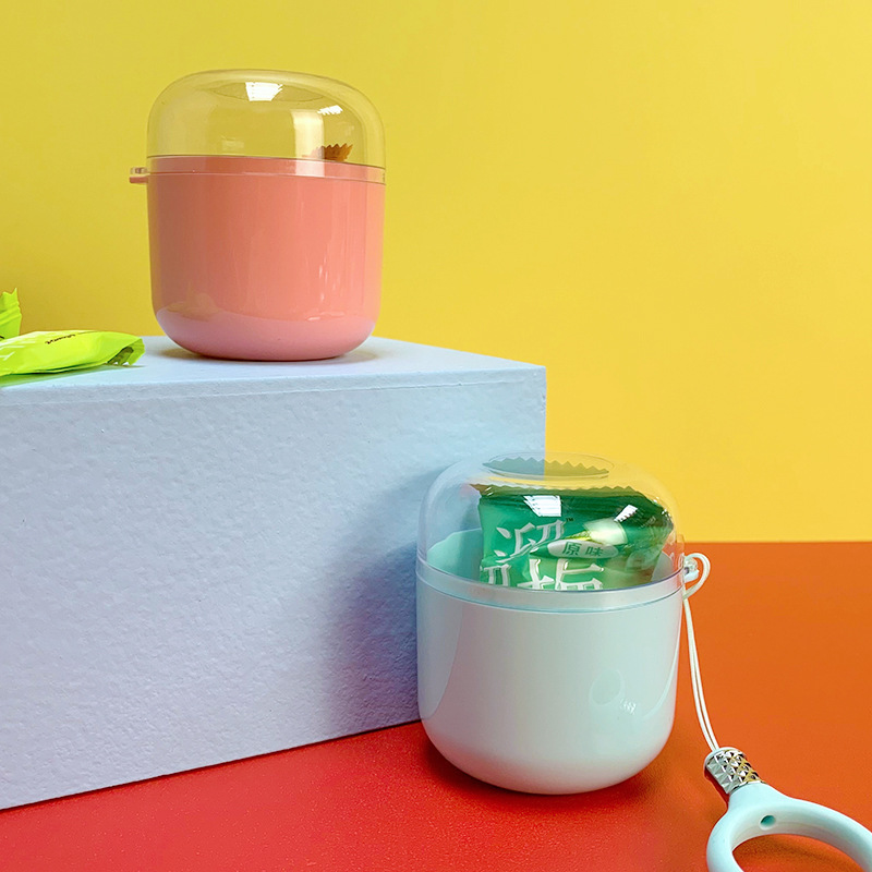 Caja organizadora para pendientes y aretes estilo ins transparente portátil para regalo