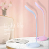 LED teaching table lamp for elementary school students charging for bed for desktop, eyes protection