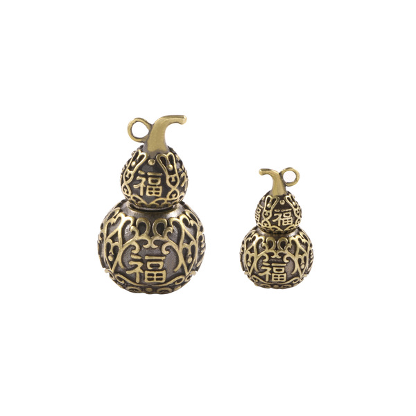 Chinese brass small keychain