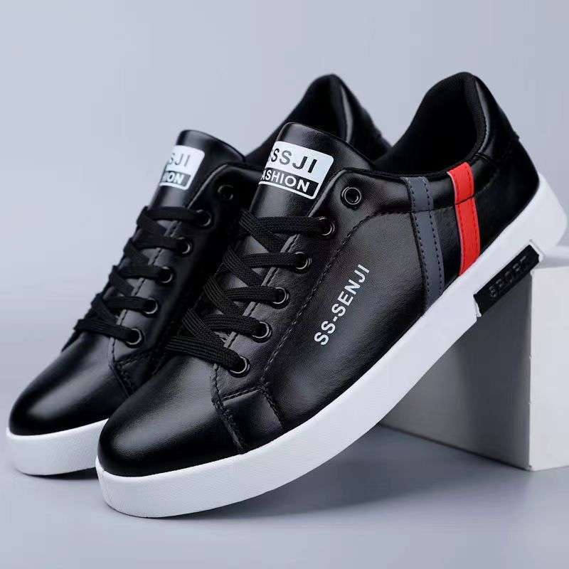 Zapatos blancos pequeños, zapatos de todo fósforo transpirables y desodorantes de verano para hombres, zapatos de tabla coreanos atractivos de moda para hombres, zapatos casuales planos bajos