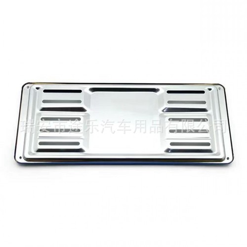 Cross-border Amazon Thailand stainless steel car license plate frame สำหรับรถยนต์