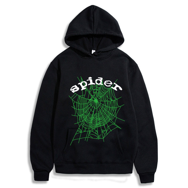 Cross-Border European and American Hoodies 555 Spider Series Sweatshirts Autumn and Winter Printed Sweatshirts Sweatpants Men and Women Wholesale Cross-Border European and American Hoodies 555 Spider Series Sweatshirts Autumn and Winter Printed Sweatshirts Sweatpants Men and Women Wholesale