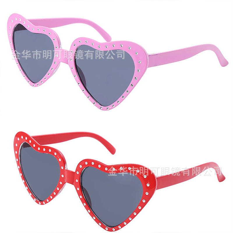 Montura de Gafas con Forma de Corazón para San Valentín de ABS Decorativa para Fiestas