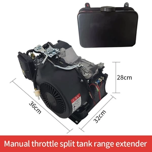 Elektrikli Avtomobil Mənzil Genişləndirici Generator 48V/60V72V Ağıllı Dəyişən Tezlik