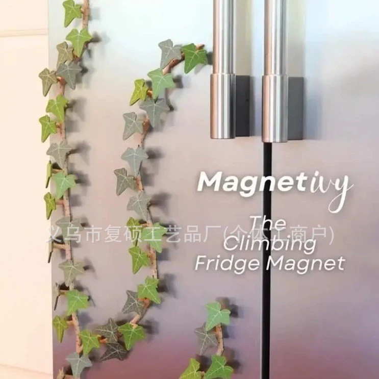 Магниты на холодильник Ivy Amazon Новогодние 3D-печатные искусственные магниты Ivy для холодильника Трансграничные