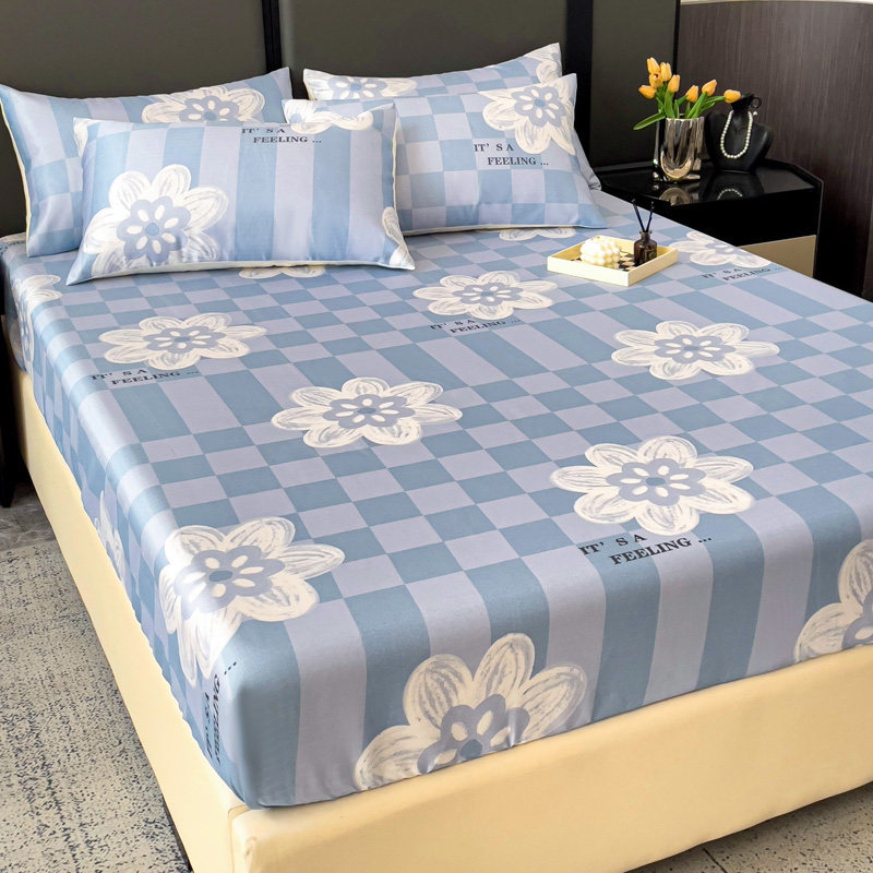 Cama de hielo de verano, cama desnuda de lujo ligera, cubierta de protección de colchón todo incluido, cubierta de cama de hielo lavada con agua. image 8