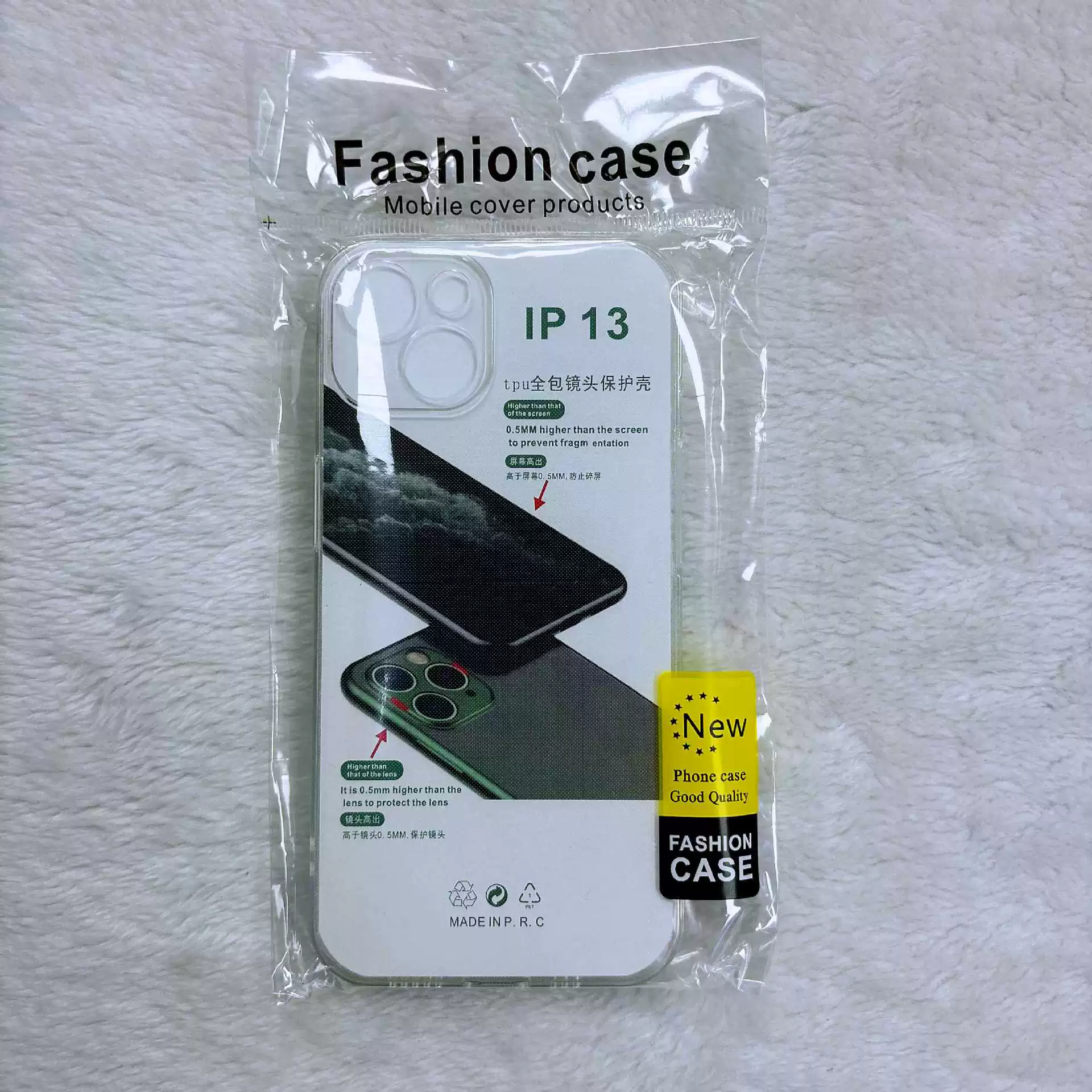 Прозрачный чехол из TPU силикона (Apple iPhone 17) — усиленная защита объектива, противоударный дизайн