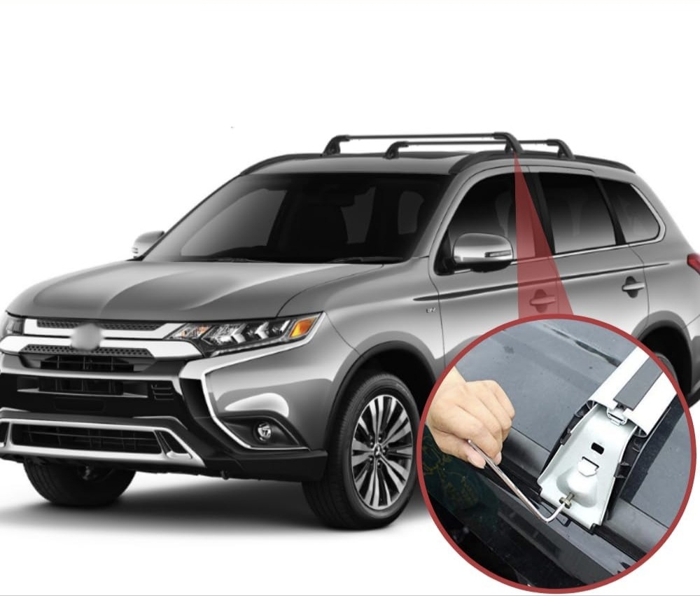 Suitable for Mitsubishi Outlander 2013-2021, roof rack crossbar set, 4 pieces