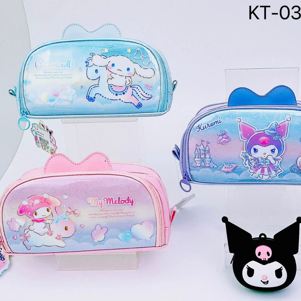 Sanrio, вместительный детский качественный универсальный пенал для мальчиков и девочек начальной школы, новая коллекция