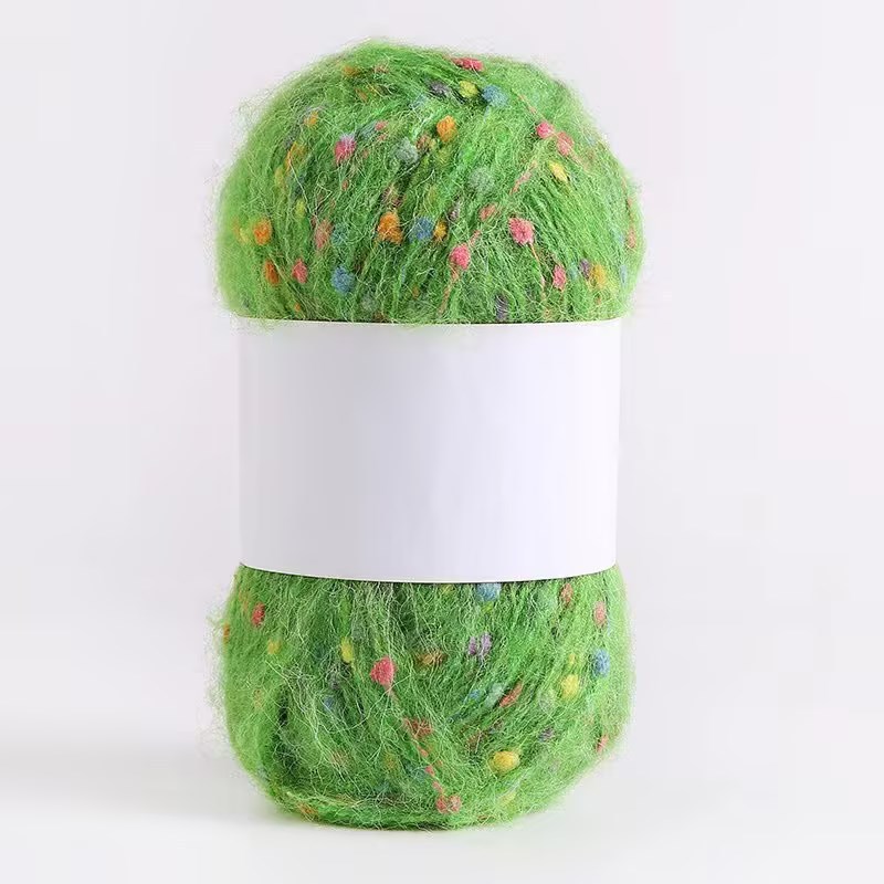 Doudou hilo hilo de bufanda hilo de lana punto de color mohael hilo tejido a mano diy arco iris tenis de mesa hilo mixto hilo de punto de pareja