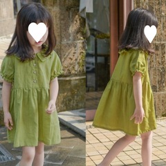 女童連衣裙2023夏季新款小女孩漂亮裙子夏裝女童女寶寶短袖公主裙