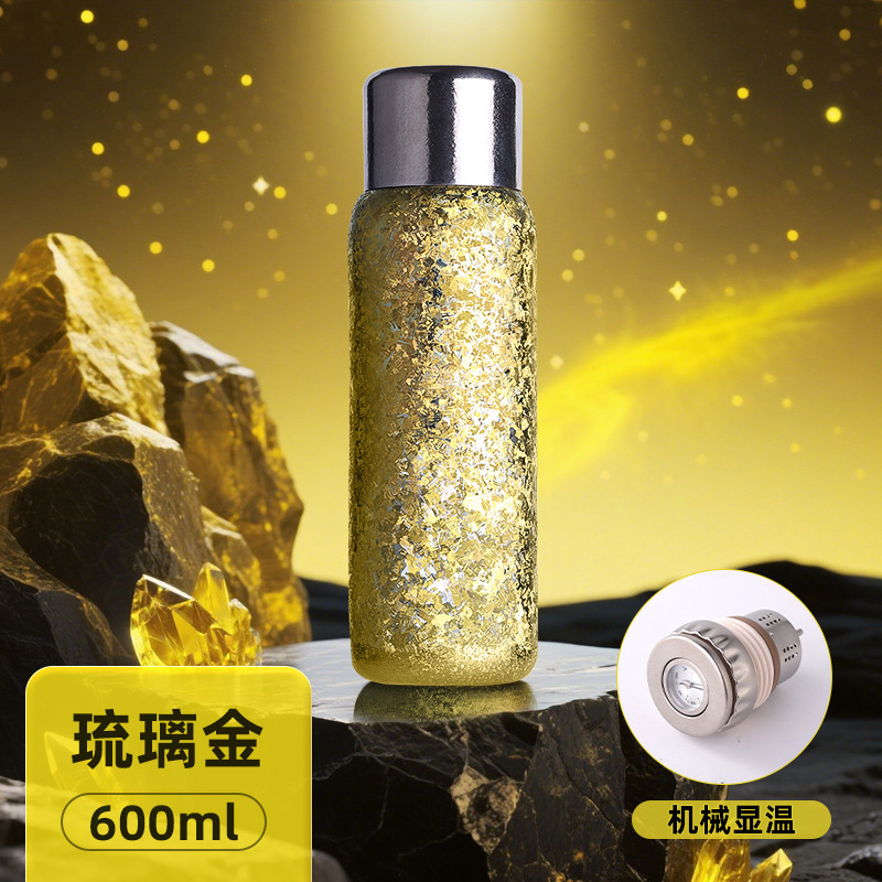 纯钛600ML保温杯焖茶壶高档礼品杯双层纯钛保温杯锁鲜养生杯|undefined