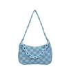 Retro fashionable capacious shoulder bag for leisure