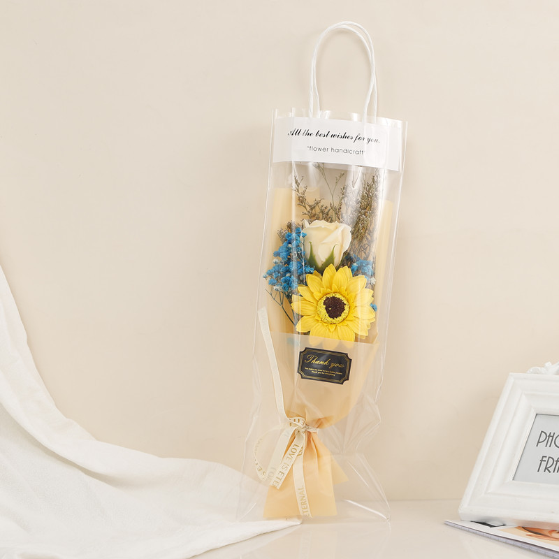 Sanba diosa Festival bolsa portátil estrellada Rosa ramo seco para niños y niñas, esposa y novias regalo de cumpleaños