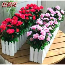 仿真花套装客厅墙角遮挡装饰品栅栏摆设盆栽摆件向日葵百合假花