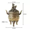 Three-legged dragon and phoenix unicorn stove