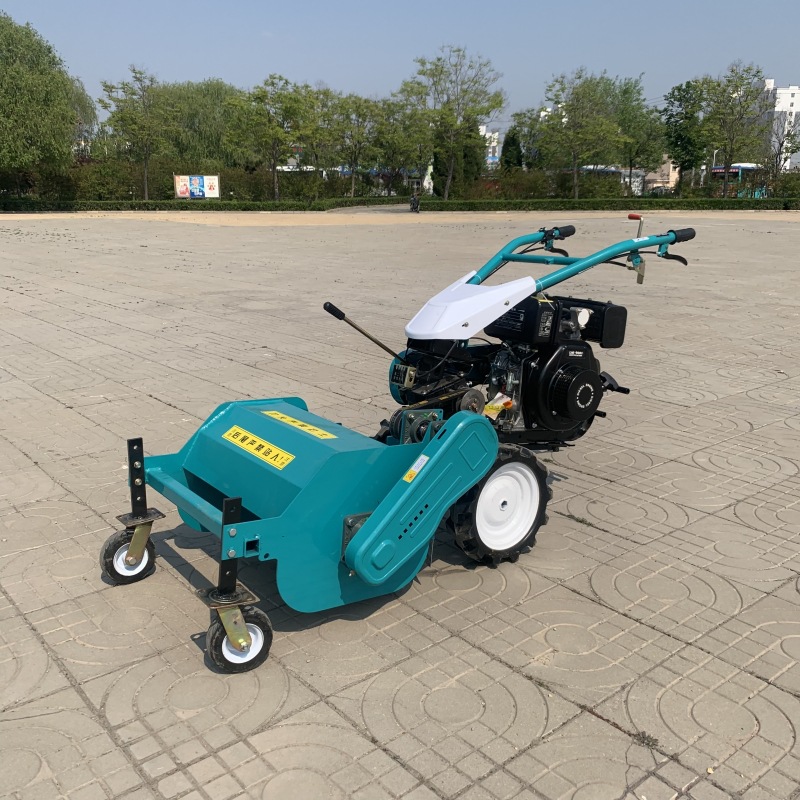 手推式割草幅宽60厘米割草机 家用小型碎草还田机 玉米秸秆粉碎机