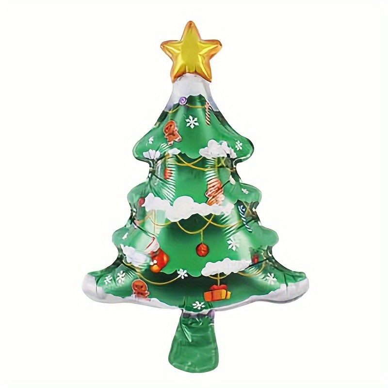 クリスマス長棒頭飾りサンタクロースミニ風船クリスマスツリー打撃棒風船クリスマス雪だるまヘラジカ|undefined