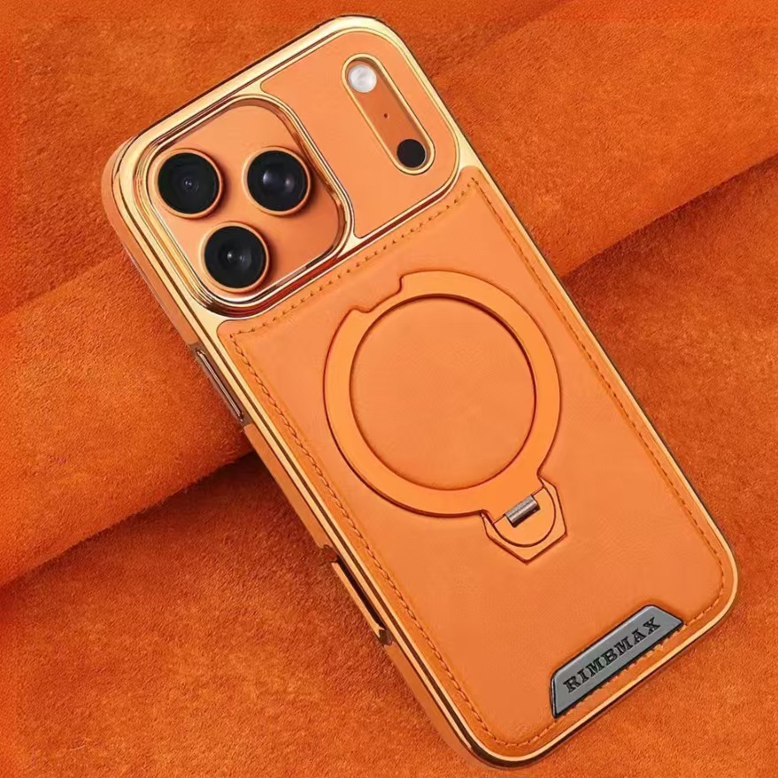 [Giá đỡ từ tính R67 vàng ★ Bao da
