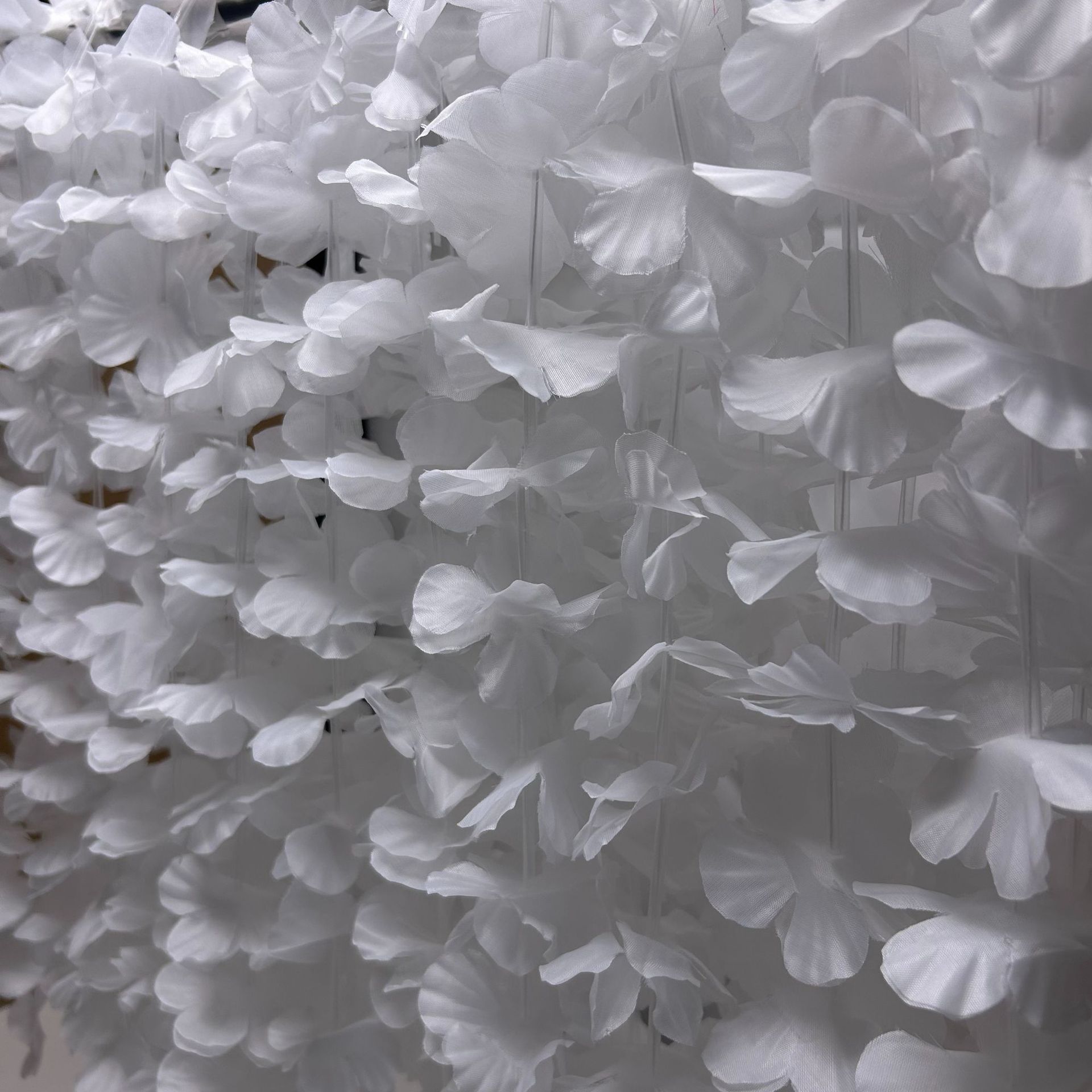 Hawai transfronterizo 24 pares de flores de sol blancas de 96cm de largo espectáculo de baile en la orilla de la corona de flores decorativas