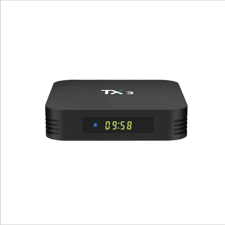 TX3 S905X3 ТВ-приставка 4GB/32GB Android 9.0, двухдиапазонный HD сетевой плеер
