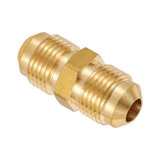 Brass Pipe Fittings Flared Refrigerant Pipe Connection Refrigeration Accessories Brass Nut Imperial Nut