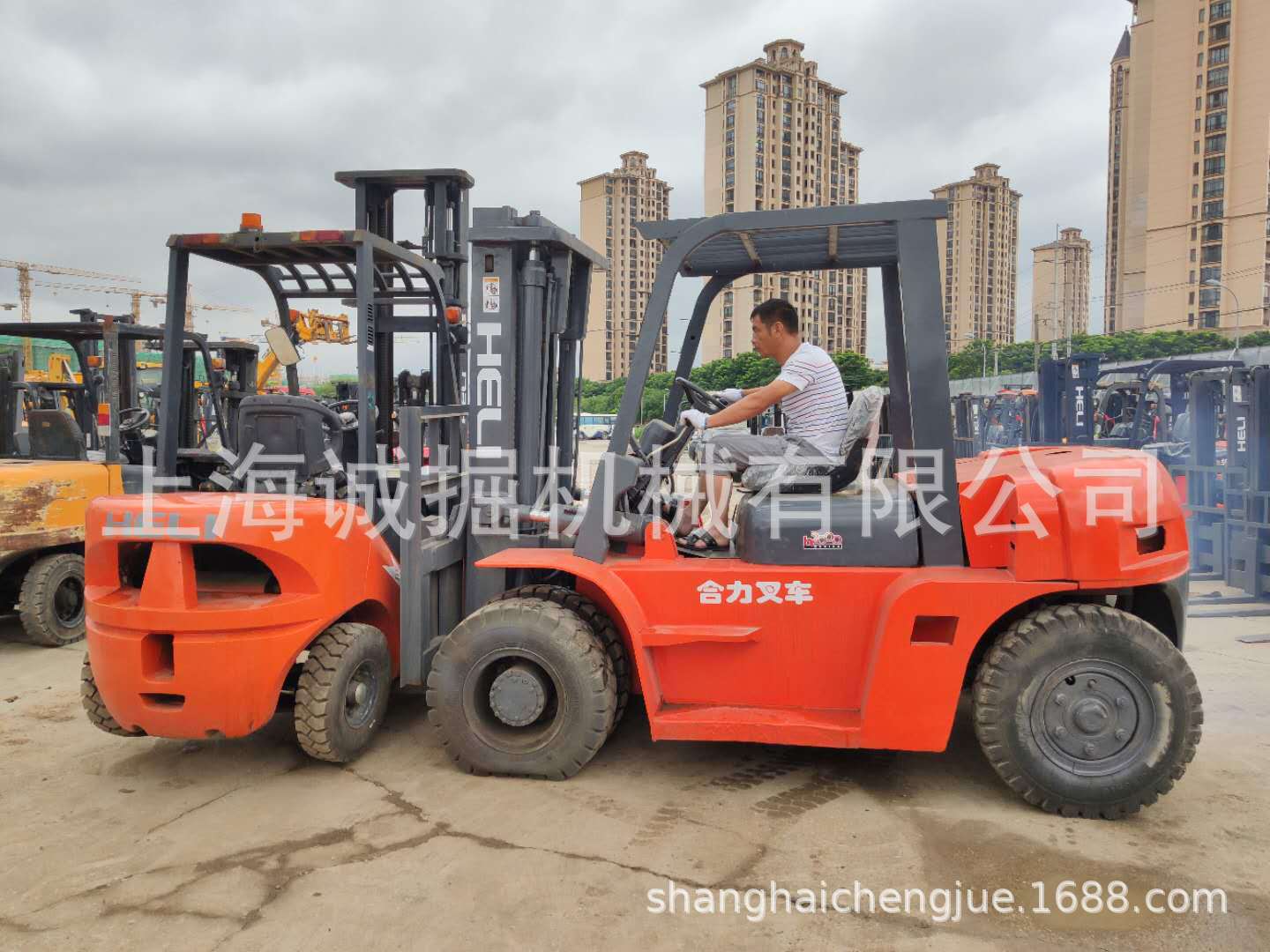 转让合力6吨柴油叉车