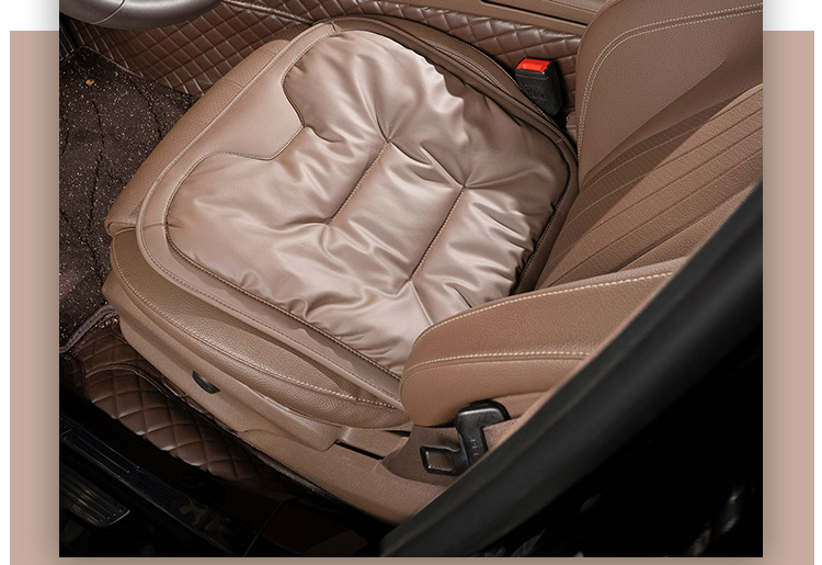Car seat cushion anti-fouling leather winter single-piece Mercedes-Benz BMW high-end car special rear row integrated three-piece seat cushion