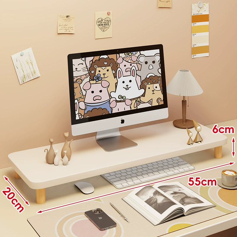 Monitor elevated stand desktop display pad base desktop computer display screen base raising bracket