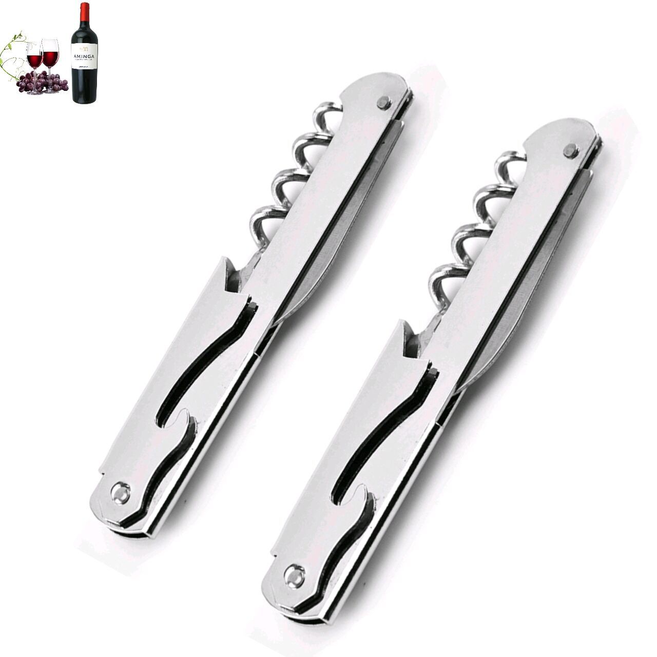 공장 도매 바다 말 칼 스테인레스 스틸 와인 병따개 주방 도구 와인 오프너 크리에이티브 다기능 병따개