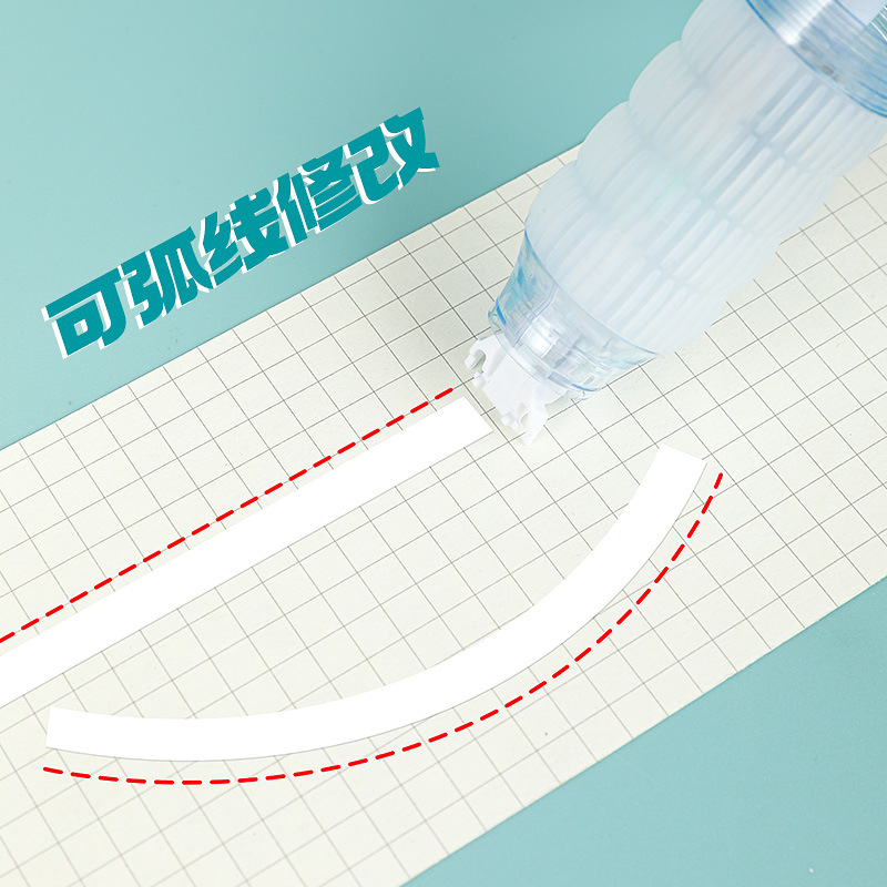 Presione correa de corrección de movimiento para niñas con alto valor facial para estudiantes de secundaria media transparente con correa de modificación para reemplazar correa de modificación silenciosa de viento de núcleo