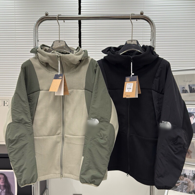 Tn Original European and American Trendy Brand Ue Designer Outdoor Unisex Color-Blocked Casual Fleece Jacket