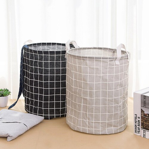 Cartoon foldable dirty clothes fabric cotton and linen storage bucket animal toys home household basket clothes dirty clothes basket