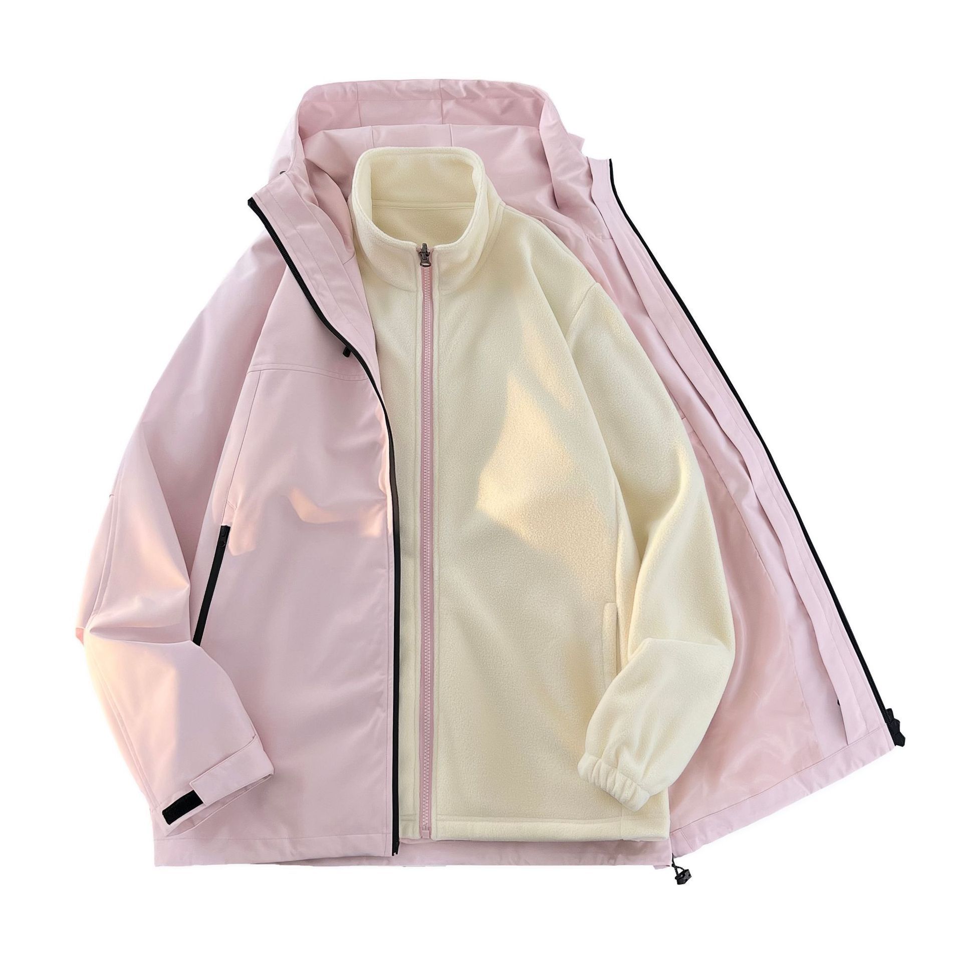 Ropa de carga tres en uno - polvo poco profundo