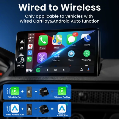 Simsiz CarPlay və Android Auto Mini Wireless Carplay Box