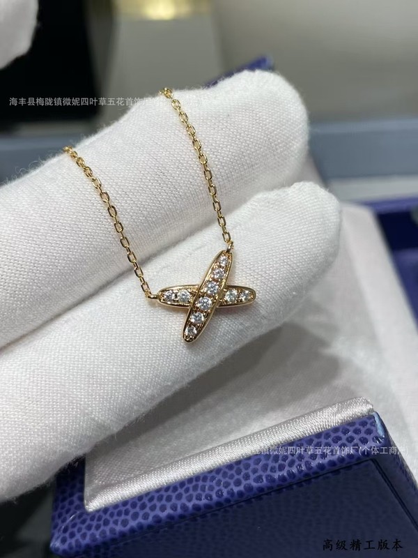 Shangmei クロスホワイトマザーオブパールネックレス女性用 925 シルバーメッキ 18K ローズゴールド鎖骨チェーン天然マザーオブパールハイバージョンメーカー|undefined