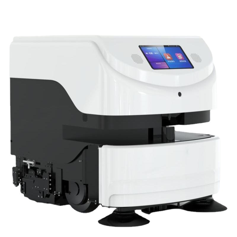 Robot de limpieza comercial interior desinfección ultravioleta circulación automática de agua arrastrando succión barrido integral carga automática a tiempo regular