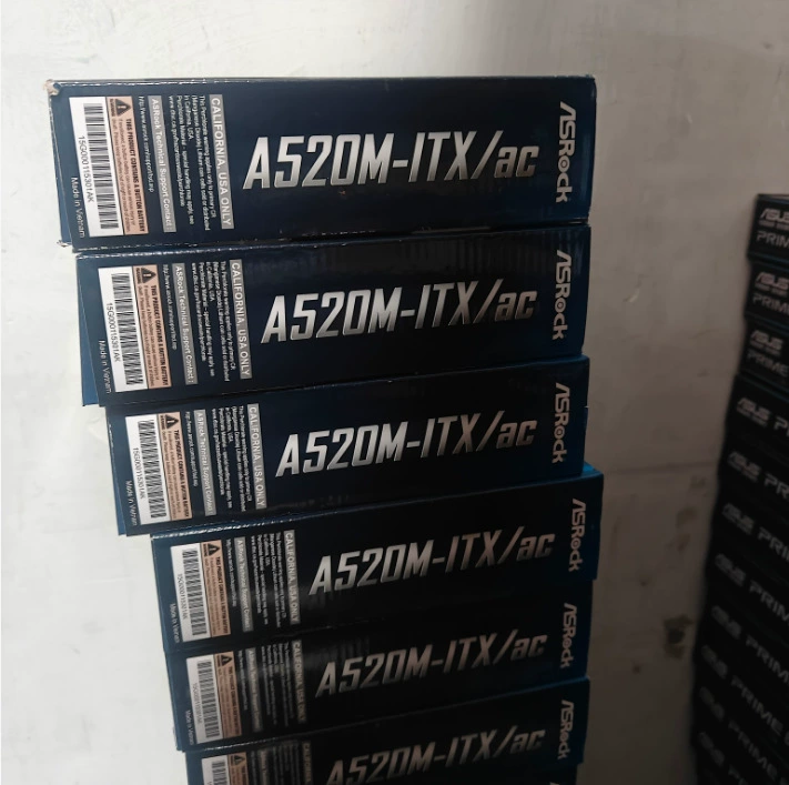 Совместимая материнская плата ASRock, 520M, для процессоров AMD Ryzen R5, поддержка 5600G/5700G
