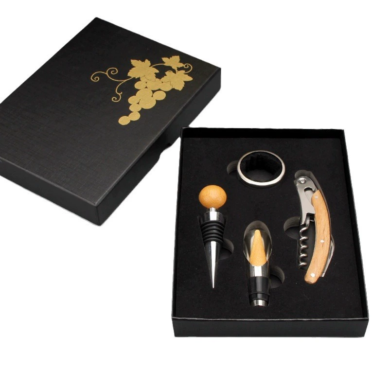 Bottle opener, set, wine dispenser, bottle stopper, (Cross-border trading)