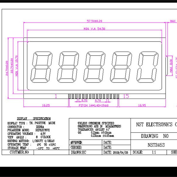 工厂现货供应LCD液晶屏定时器液晶显示屏计时器lcd显示屏断码屏