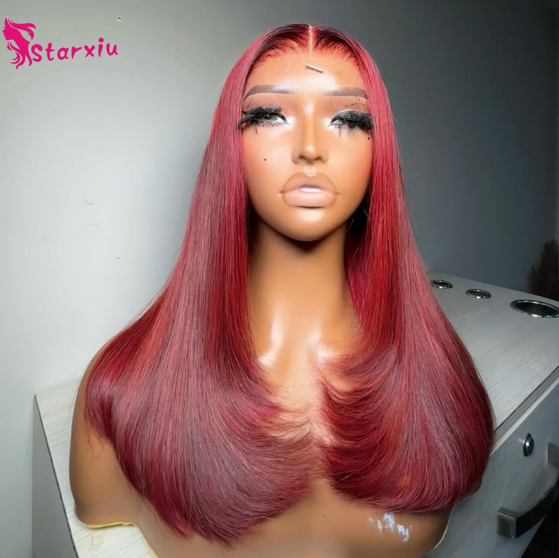 DD Vietnam Hair Bone straight human hair wig Ex encaje Xuchang