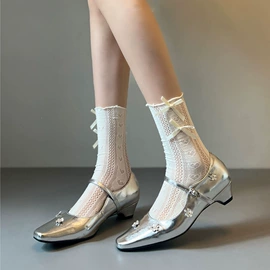 女式时装单鞋;乐福鞋;高跟凉鞋