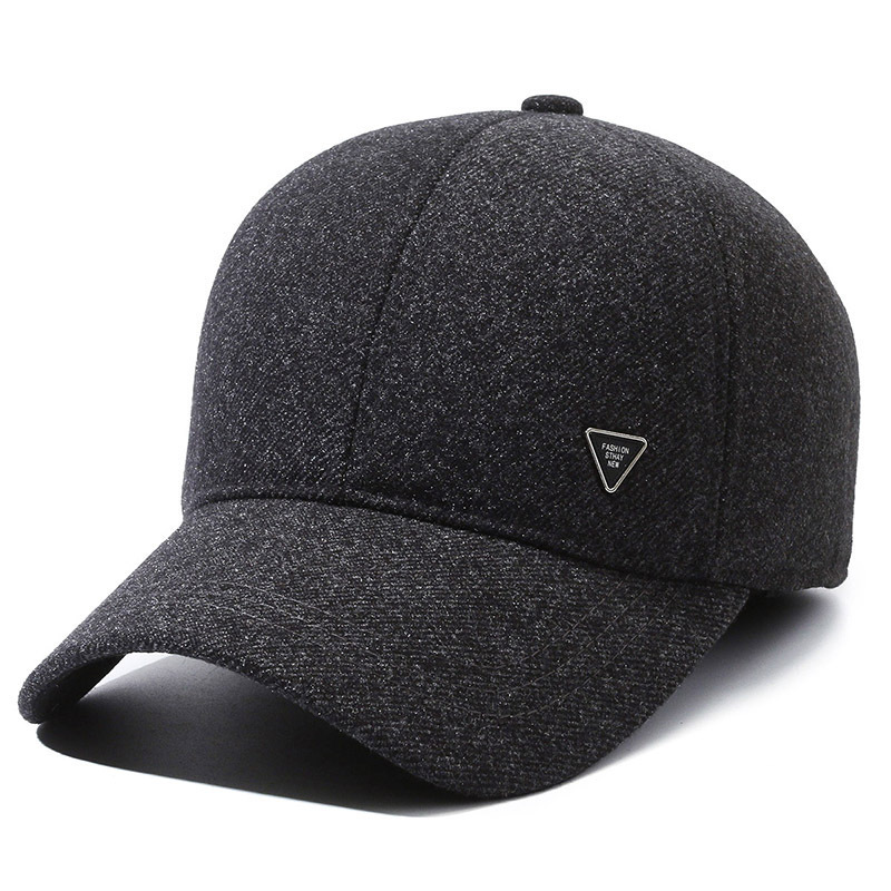 Triangular cap—grey