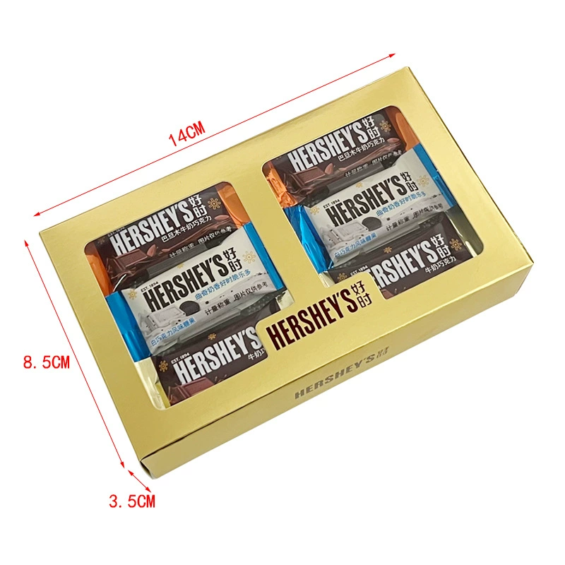 Подарочная шоколадная коробка (HERSHEY'S), assorted 6–10 шт, свадебные и праздничныеfavorы, премиум упаковка
